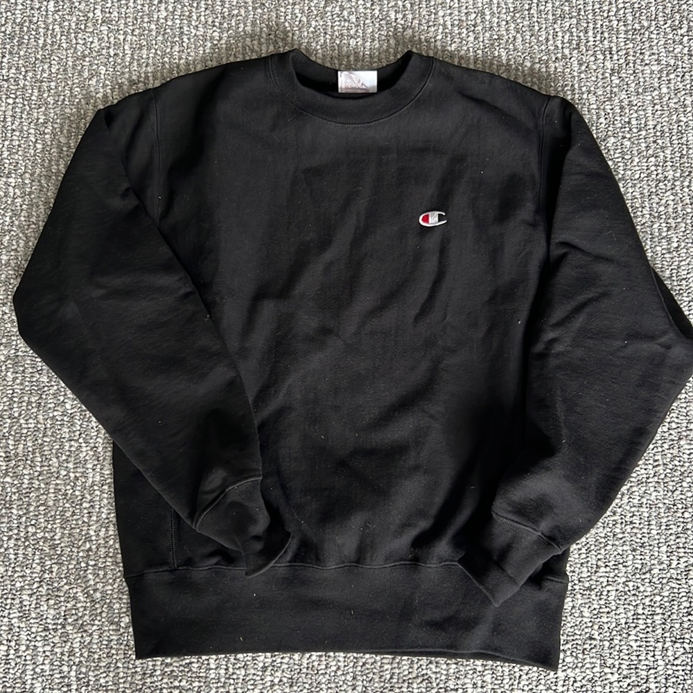 Champion black sweatshirt M